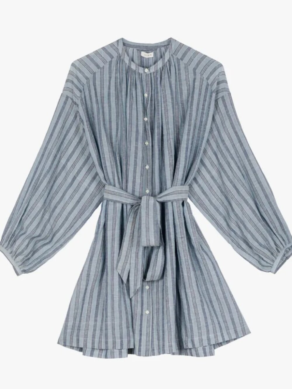 DÔEN JO DRESS — BLUE STRIPE — SIZE S